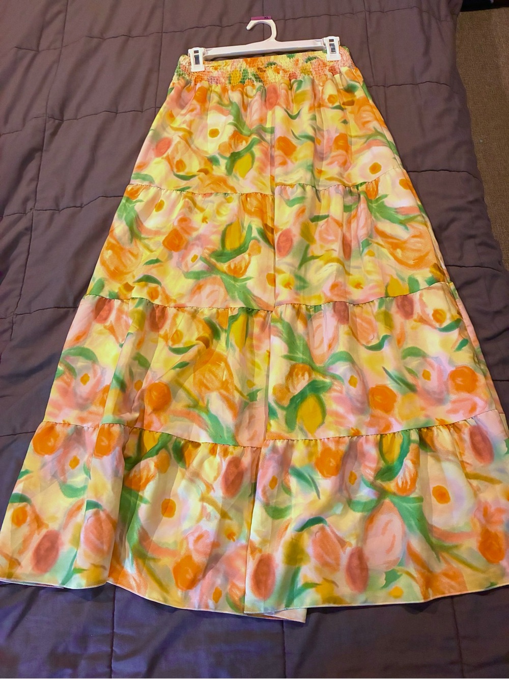 Floral Maxi Skirt